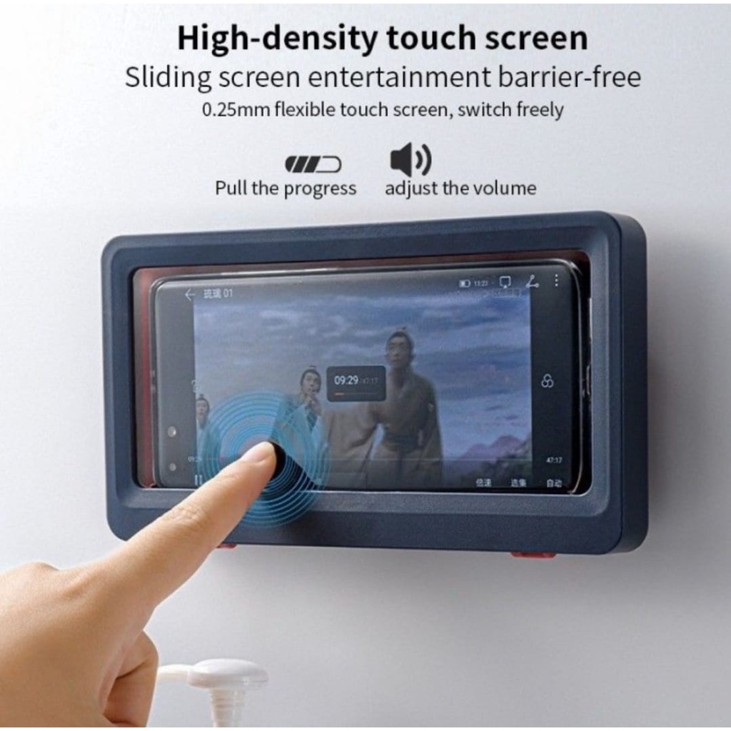 Magic Box Bathroom Waterproof Case HP Tempel Dinding Tahan Air