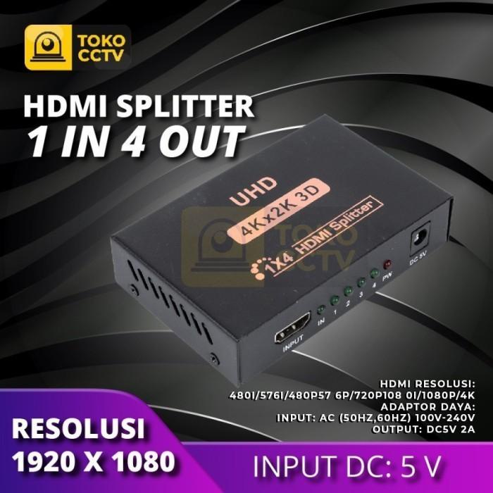 Hdmi Splitter 4 Port