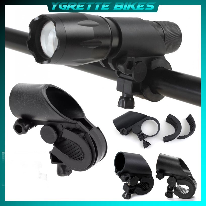 YGRETTE - TaffLED Gun Bike Bracket Mount Holder for Flashlight dudukan senter sepeda