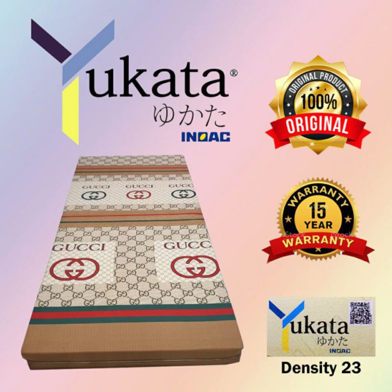 Kasur Busa Inoac Yukata 120 x 200 x 10 cm Density 23