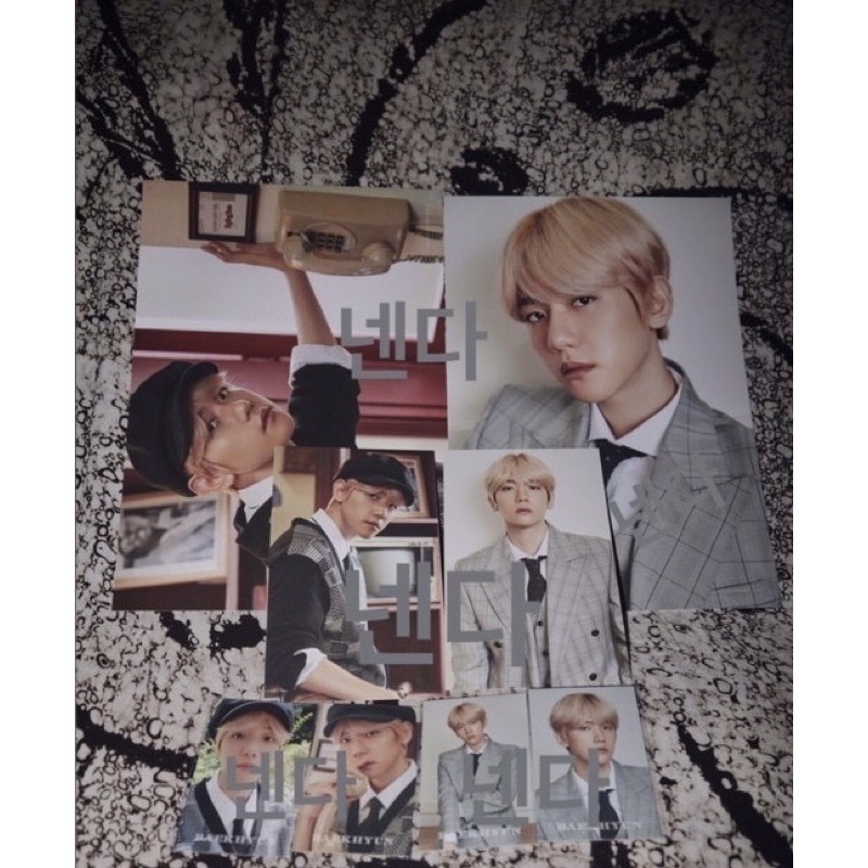 Ready Stock Photocard SG 2020 EXO Baekhyun Sehun Kai Suho Chen