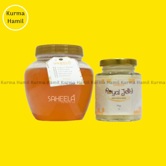 

Paket Promil “Pure Royal Jelly 90gram + Madu Murni 500gram”