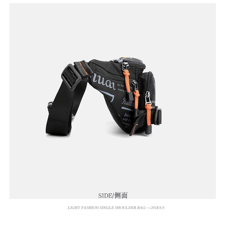 Tas Selempang Pria Waistbag Pria Waterproof / Waist Bag Pria / Tas Pinggang Pria Anti Air - 695