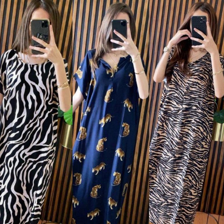 Daster Panjang Busui Semata Kaki Non Ruffle