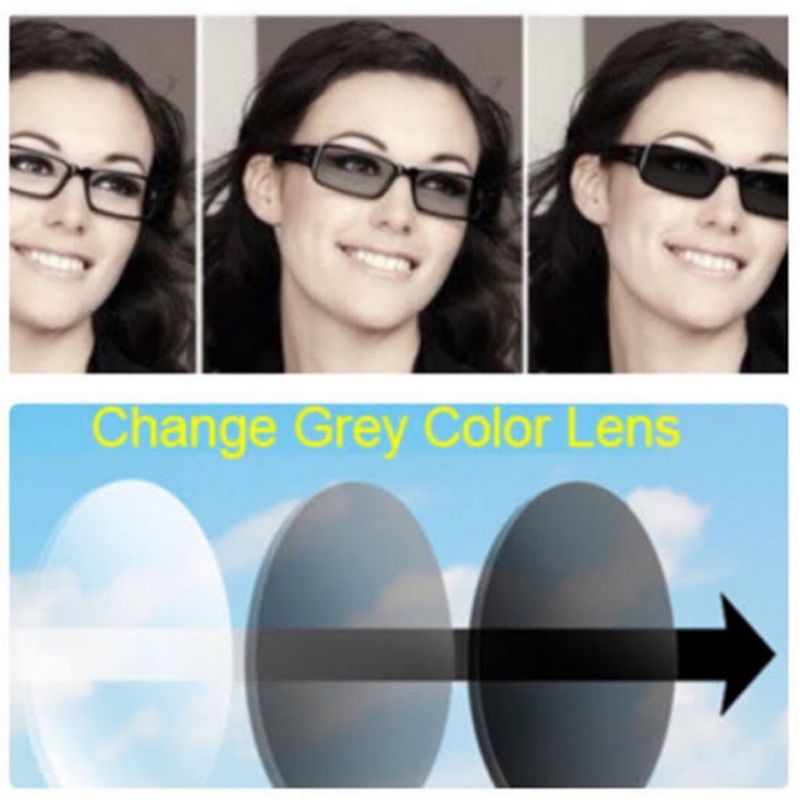 LENSA PHOTOCROMIC | Lensa anti UV | Lensa antiradiasi | Photocromic grey | Photocromic brown