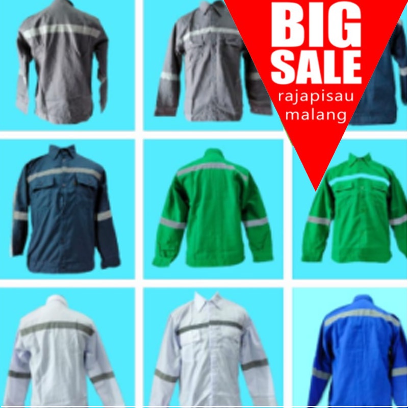 BAJU SAFETY KATELPAK WERPAK KEMEJA SERAGAM SAFETY KERJA TEHNIK LAPANGAN BAJU SAFETY LENGAN PANJANG BAJU SAFETY K3 BAJU SAFETY PROYEK BAJU SAFETY TAMBANG BAJU SAFETY KEREN BAJU SAFETY WELDER BAJU SAFETY MEKANIK