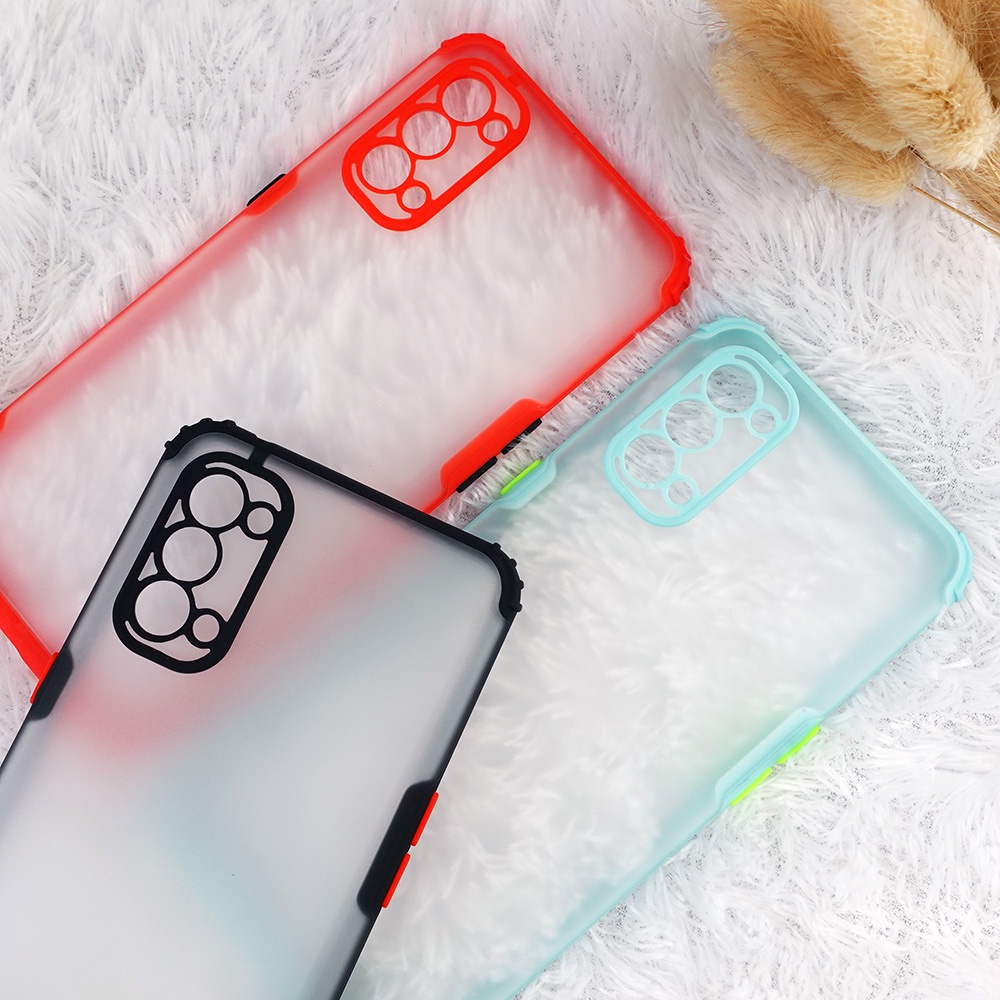 CASE OPPO A9 2020 F9 RENO 4 4F REALME 5 VIVO Y51 XIAOMI M3 X3 REDMI 9 REDMI 9T CASE AERO HARDCASE DOVE BUTTON