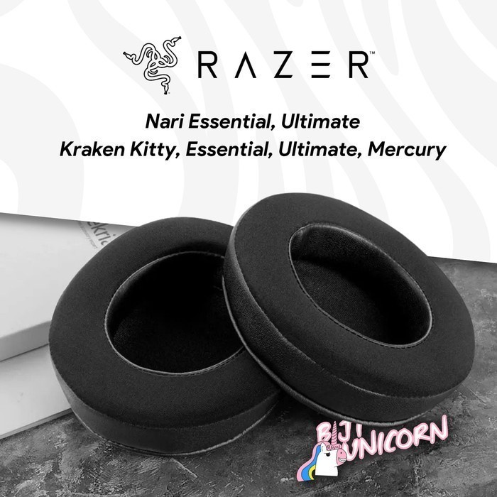 Earcup Earpad Ear Cushion Cushion Razer Nari Essential Ultimate Kraken Kitty