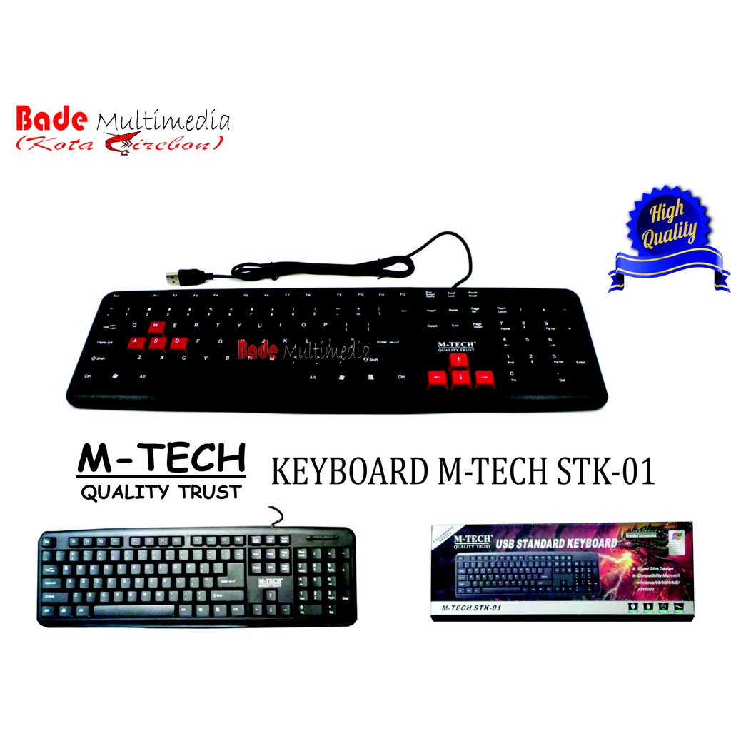 Keyboard Komputer/Eksternal Notbook-Laptop/ Keyboard M-Tech STK-01
