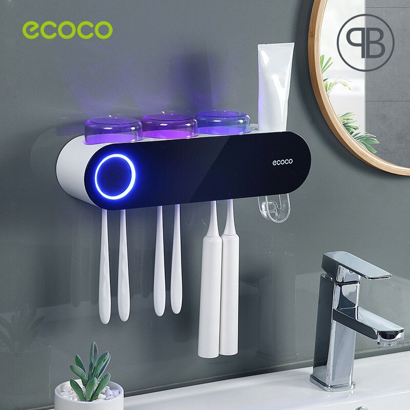 ECOCO UV Sterilizer Toothbrush Dispenser voova angola calista tataruma cooger alobon sunxin iuiga gr