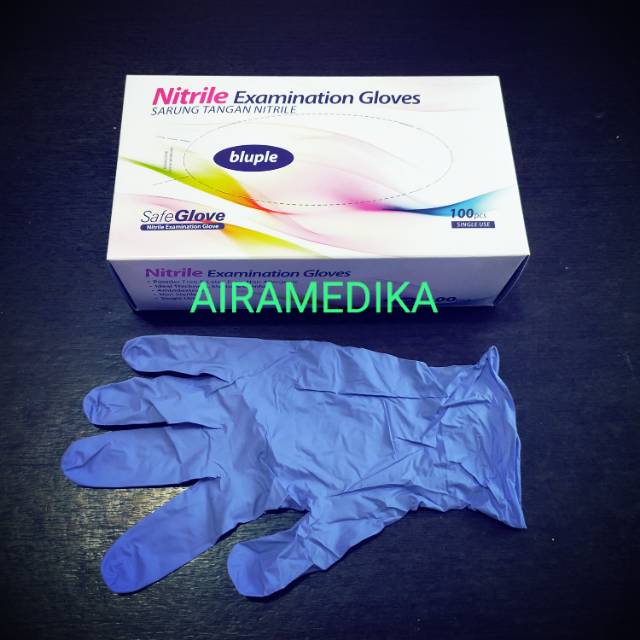 Nitrile Safe Glove / Handscoon Gloves Nitrile Steril