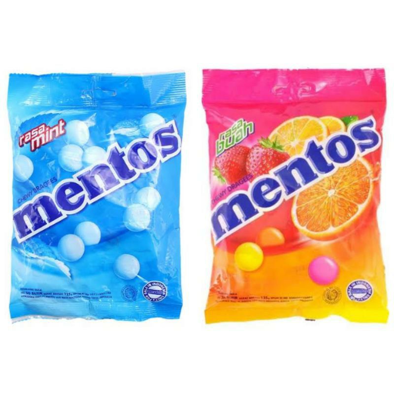 

[PACK] Mentos Mint And Fruit (50pcs)