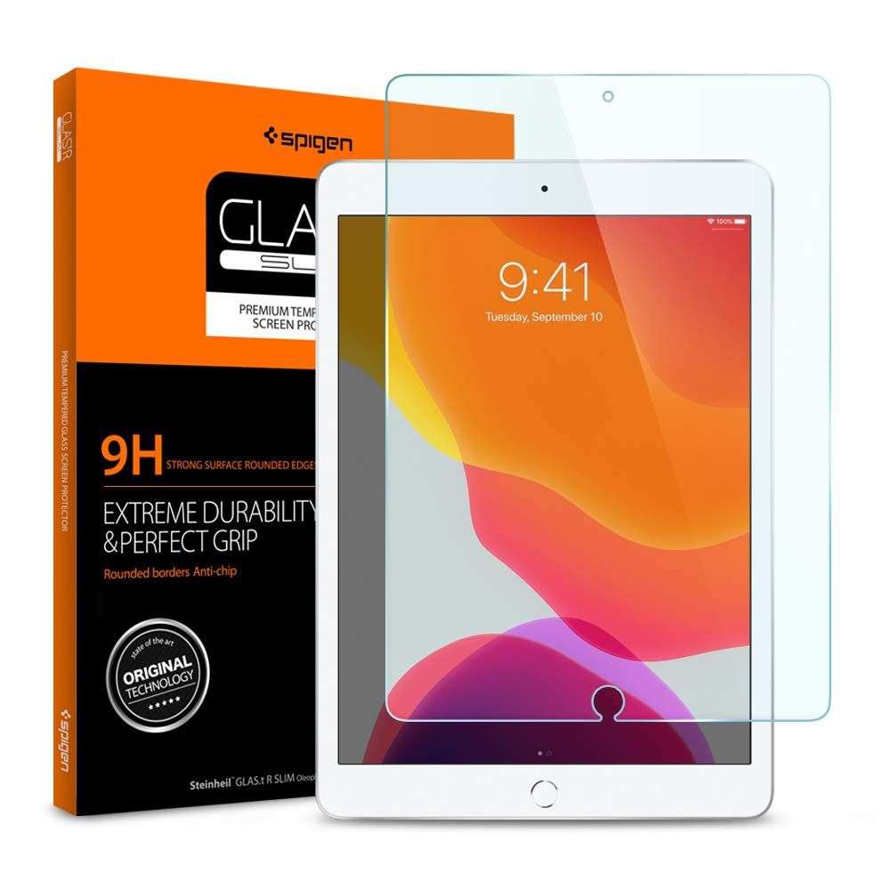 

Tempered Glass iPad 7 10.2 inch Spigen Glas tR Slim Screen Protector