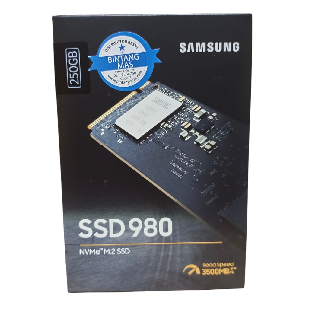 Samsung 980 SSD 250GB M.2 NVMe PCIe Gen3x4