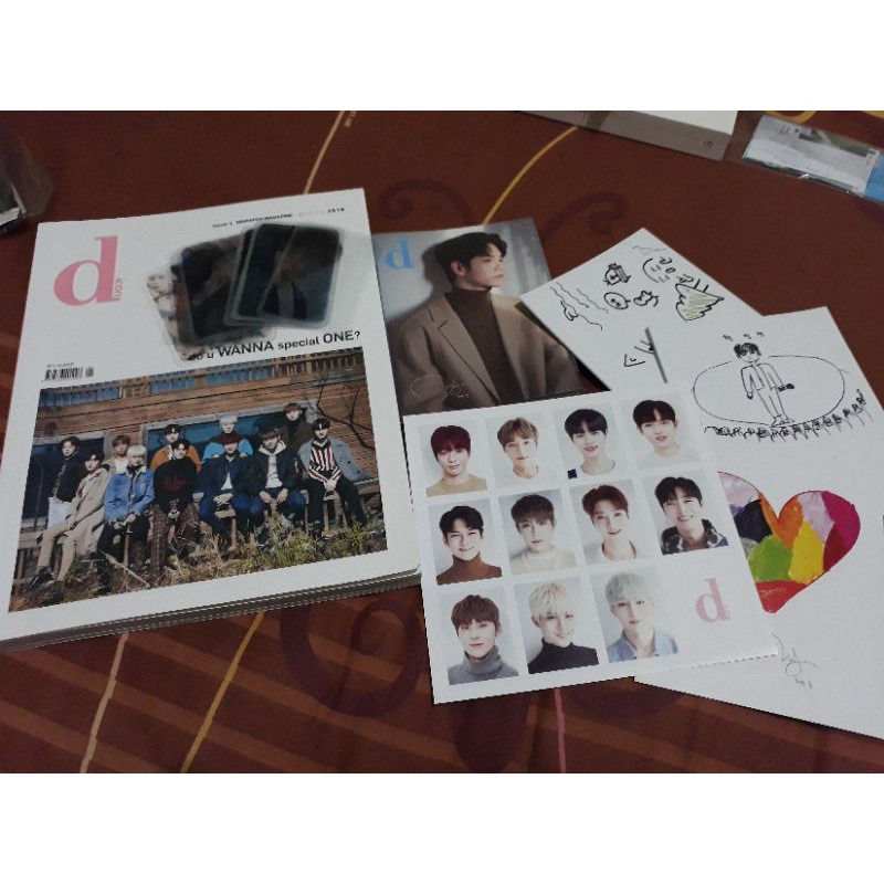 WANNA ONE DICON/ONG SEONGWU/WANNA ONE PHOTOCARD/WANNAONE ONG SEONG WU