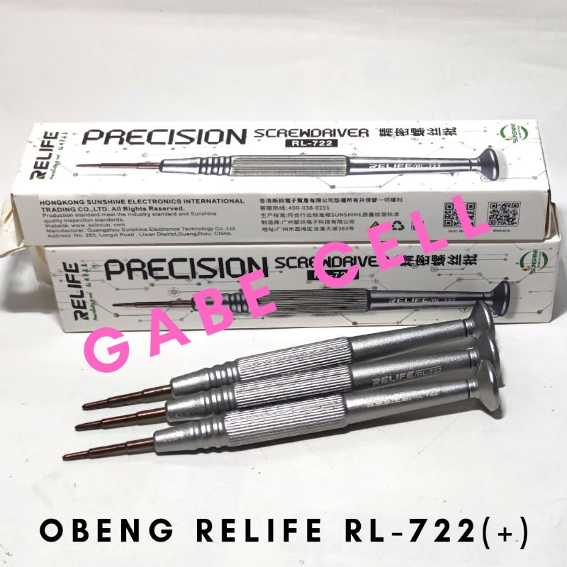 OBENG PLUS RELIFE RL-721 OPENING TOOLS