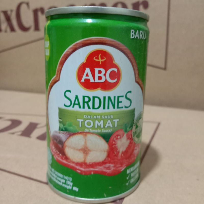 

ABC SARDINES SAUS TOMAT 155 GR / SARDEN