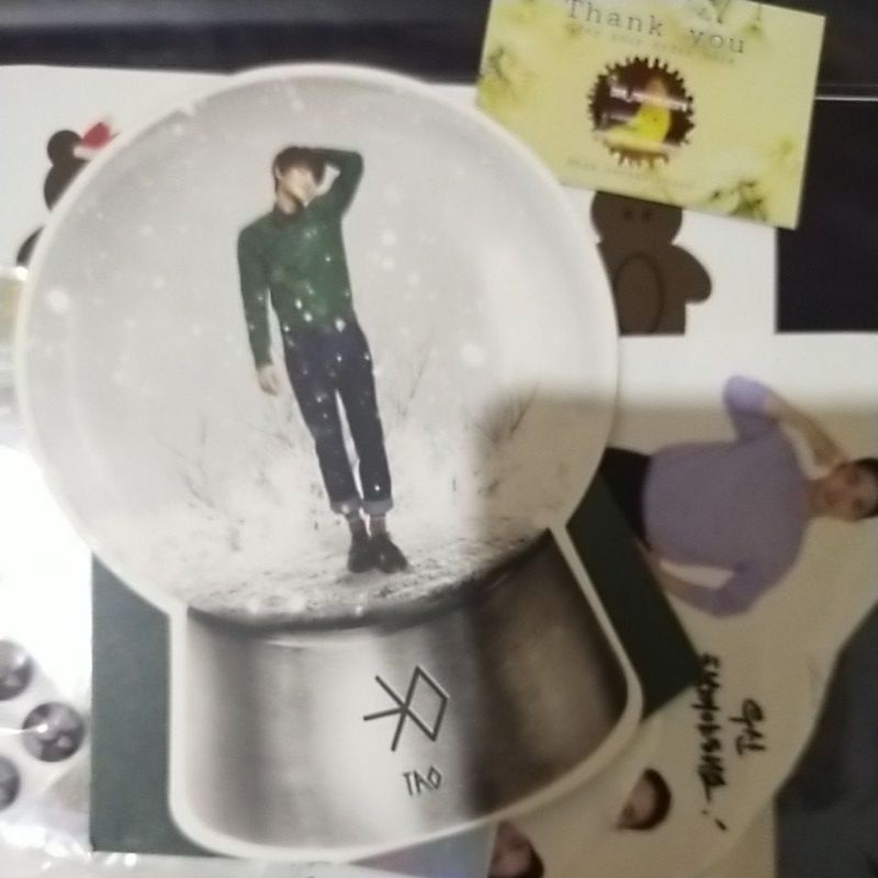 OFFICIAL PHOTOCARD GLOBECARD EXO TAO