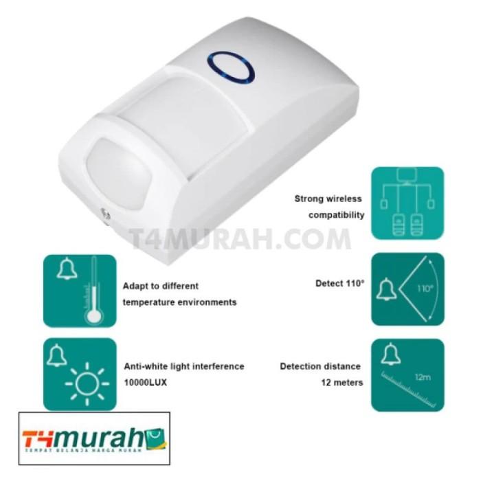 PIR Sensor - Motion PIR - Pet Immune Technology - 433MHZ GSM Alarm