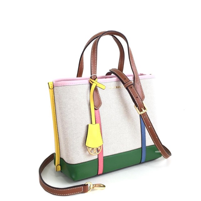 TB Perry Canvas Small Triple- Compartment