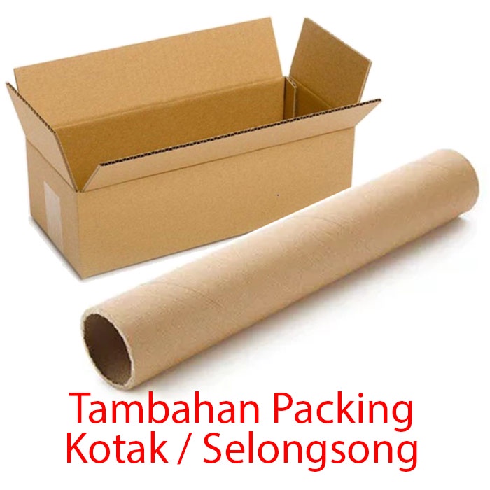 

tambahan packing kotak atau selongsong