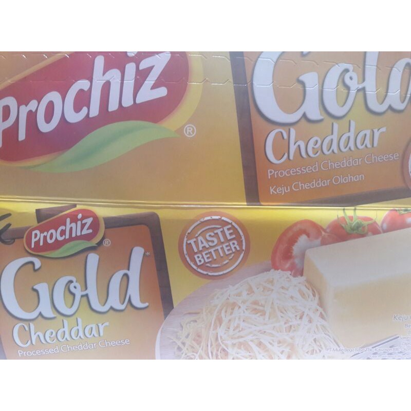 

keju prochiz gold cheddar repack 250 gram