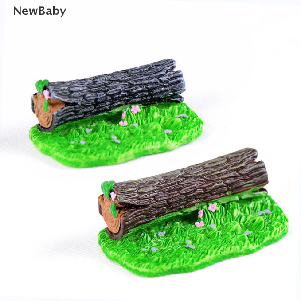 Newbaby 1Pc Miniatur Bangku Taman Bahan Resin Untuk Dekorasi Taman Minifairy Gardencraft DIY