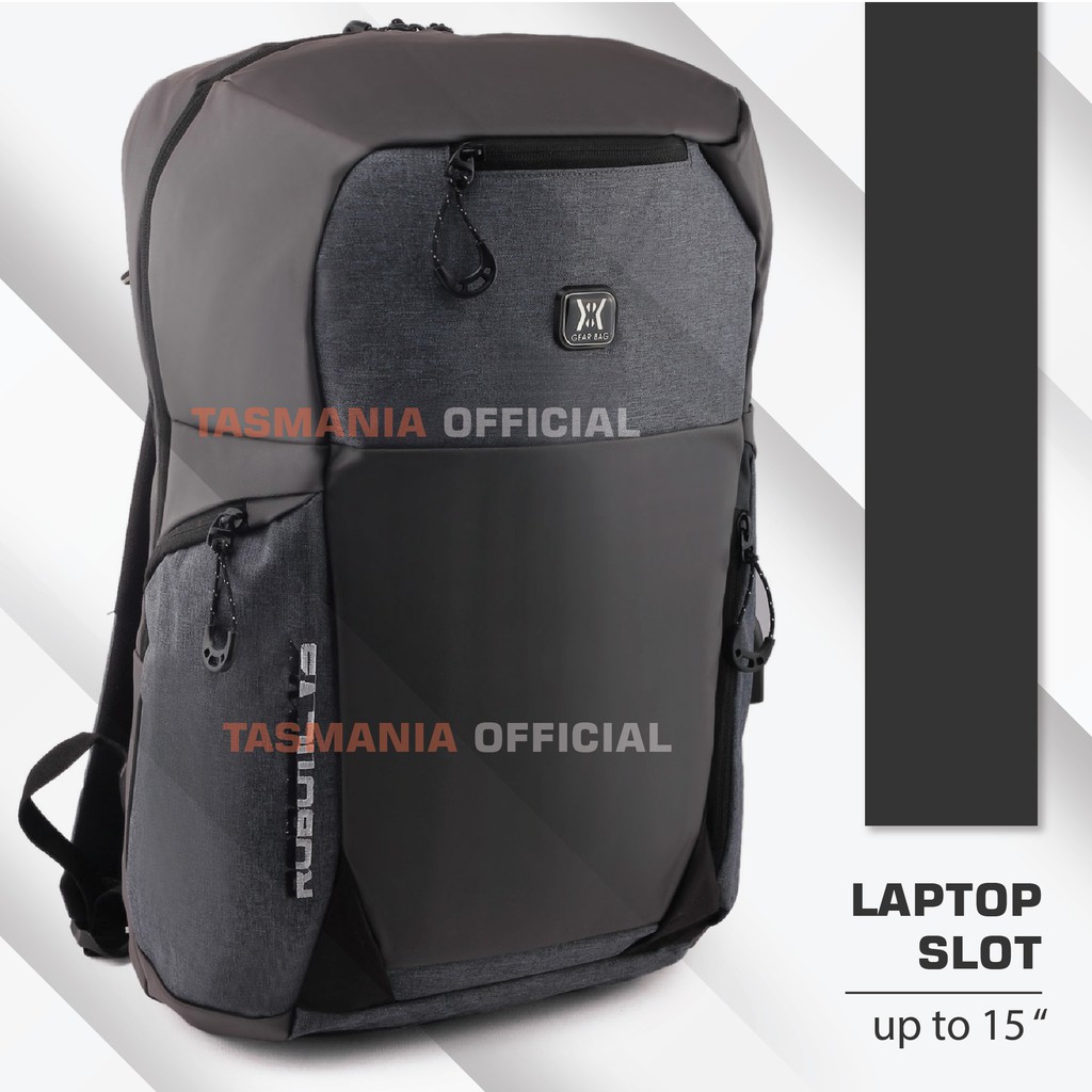 PTS -Tas Ransel Pria Gear Bag 13133  - ROBOTIC LV5 - Laptop Backpack + FREE Raincover Promo Diskon Murah