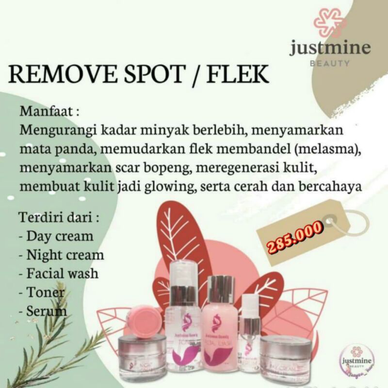 justmine beauty skincare