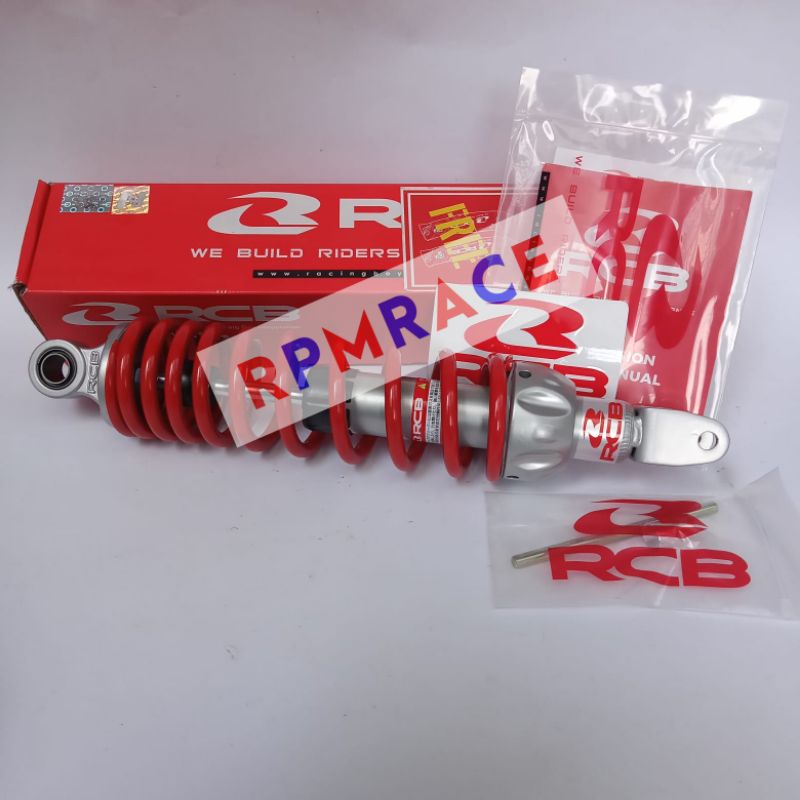 shock monoshock silver-red A2 series uk. 330mm RCB