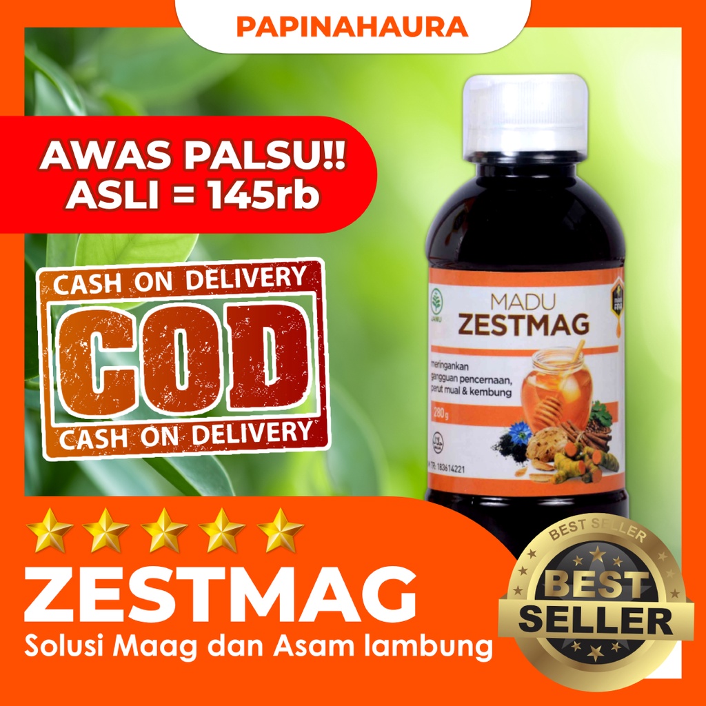 

Madu ZESTMAG (100% ASLI) - Madu Asam Lambung, GERD, Maag, Anxiety & Ganguan Pencernaan