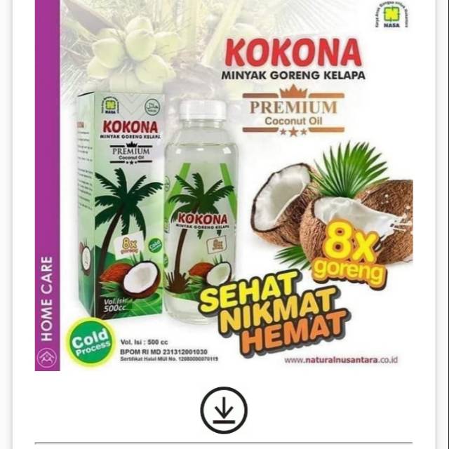 

KOKONA coconut oil 500ml