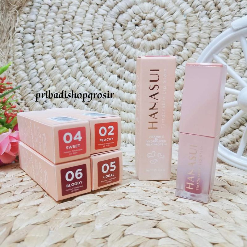 HANASUI tintdorable lip stain || Liptint hanasui ORIGINAL BPOM