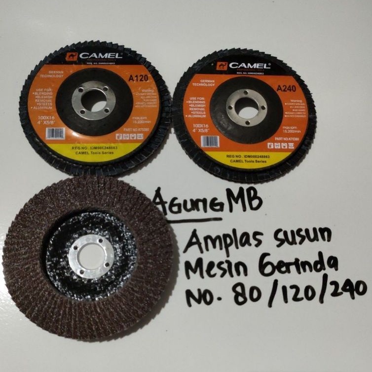 Amplas susun mesin grinda amplas poles besi poles kayu tatakan amplas susun mesin gerinda bulat