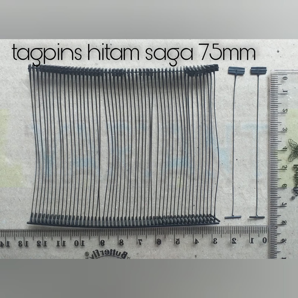 

TEMBAKAN HARGA SWIFT TAG PIN SWIFT TACK TAGPIN TAGPINS HITAM 75mm 3" (SAGA)