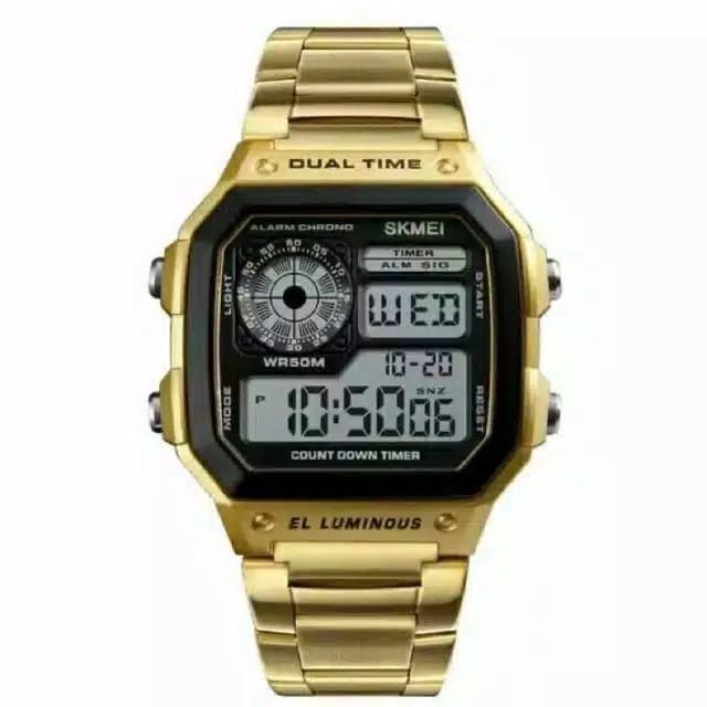 Jam Tangan Pria &amp; Wanita / SKMEI Digital 1335 Men / Digital LED Square Original / SKMEI