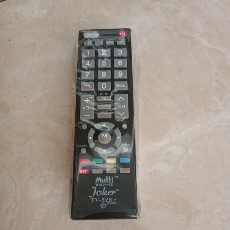 REMOTE TV LCD MULTI REMOTE TV JOKER UNIVERSAL