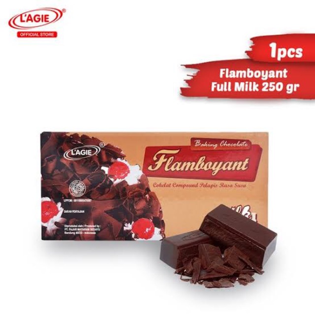 

L'agie Flamboyant Milk Compound Chocolate 250Grm