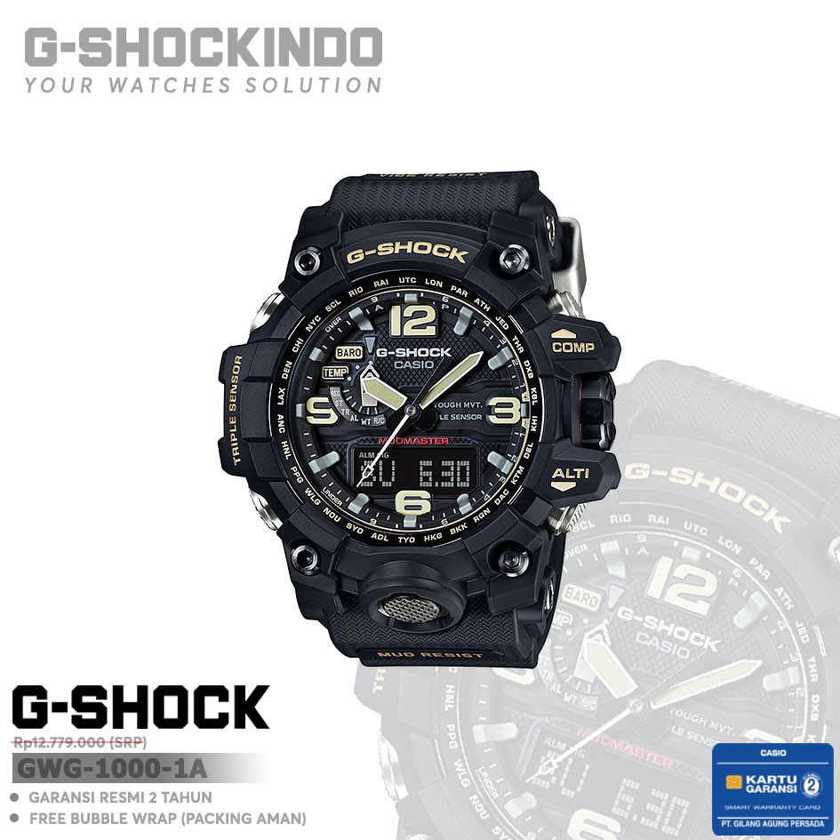 Casio G-shock GWG-1000-1A / GWG-1000-1ADR Original