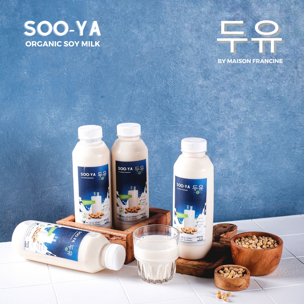 Jual SOO YA korean organic soy milk lactose free for kids ASI booster