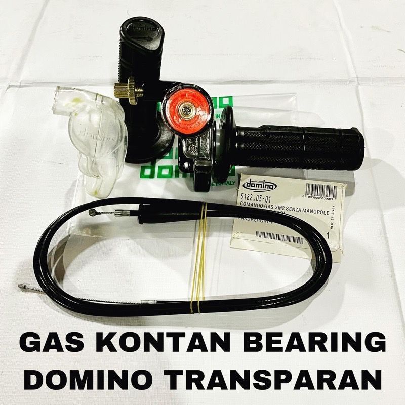 GAS KONTAN DOMINO SPONTAN BEARING MIKA TRANSPARAN IMPORT