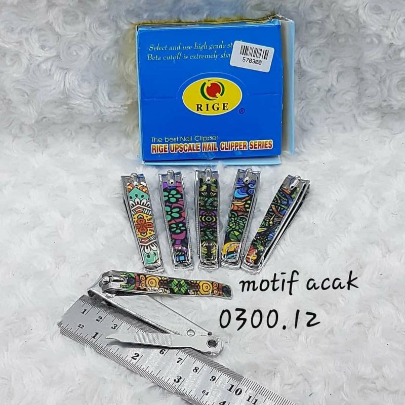 [12-24pcs] GUNTING KUKU 777 - RIGE