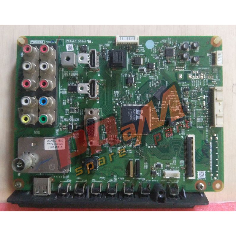 Mainboard TOSHIBA 32PB10 E Original - MB 32PB10 E - Main board 32PB10 E
