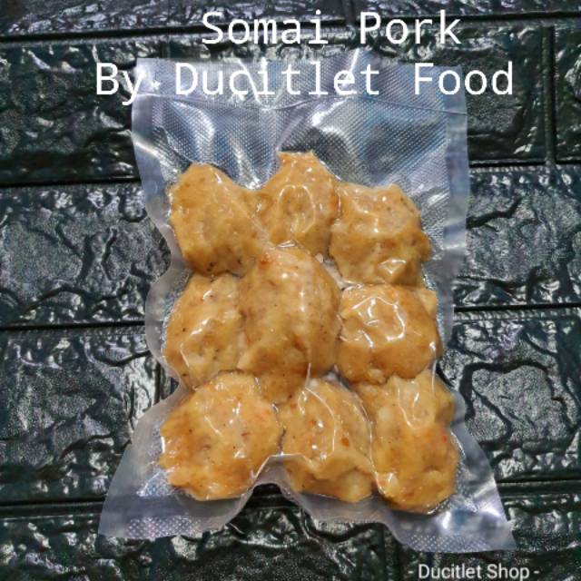 

Makanan Somai Pork Fresh-Somay Babi Frozen Beku Cemilan B2 Dimsum Snack