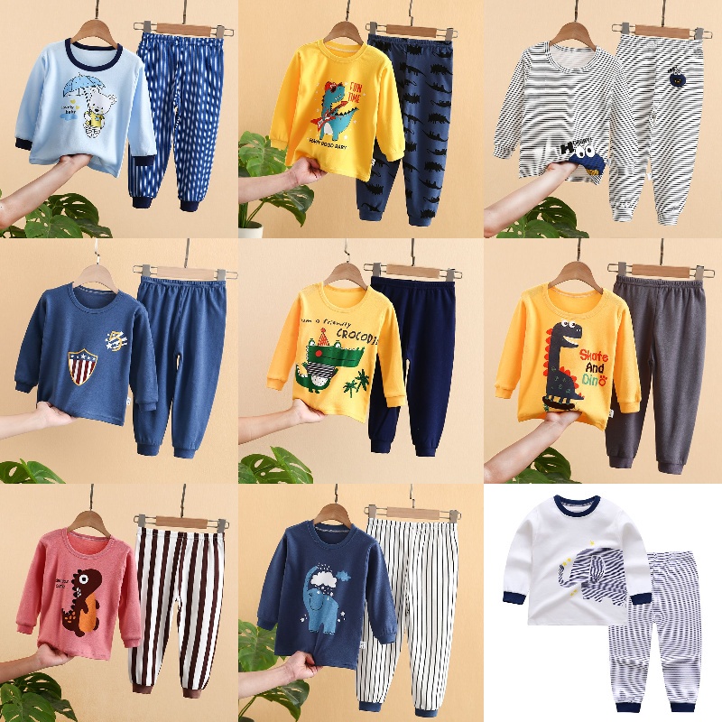 PGT - SETELAN ANAK 0 - 4 Tahun MODEL 1 - 9  PIJAMA ANAK BAJU ANAK BAJU PANJANG DAN CELANA PANJANG