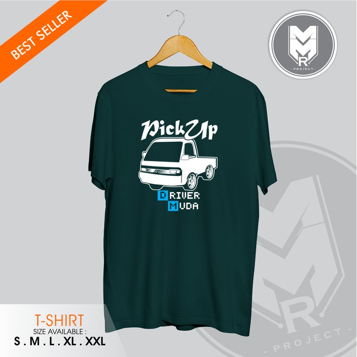 Kaos / Baju / Tshirt Driver Muda Driver Pick Up New Release Termurah