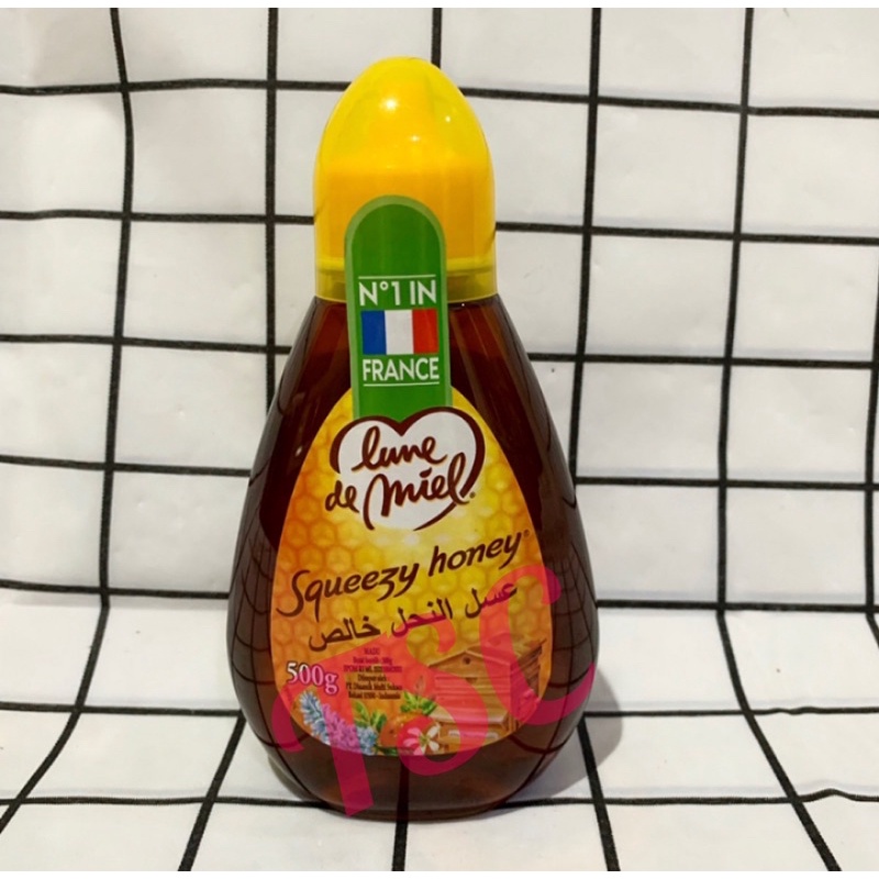 

Lune De Miel Squeezy Honey 500gr Lune De Miel Madu asli dari Itali