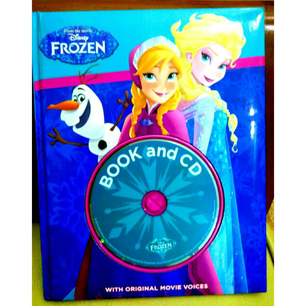 My busy book activity book with CD the movie Disney FROZEN