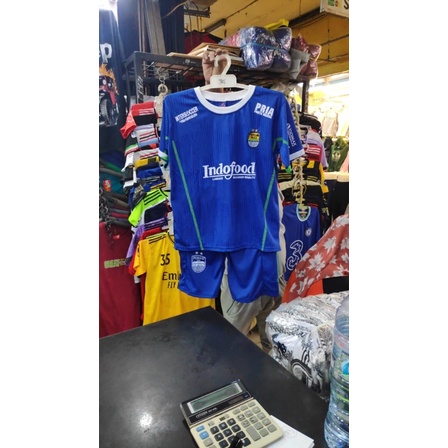 SETELAN ANAK PERSIB BANDUNG KIDS / BAJU BOLA ANAK