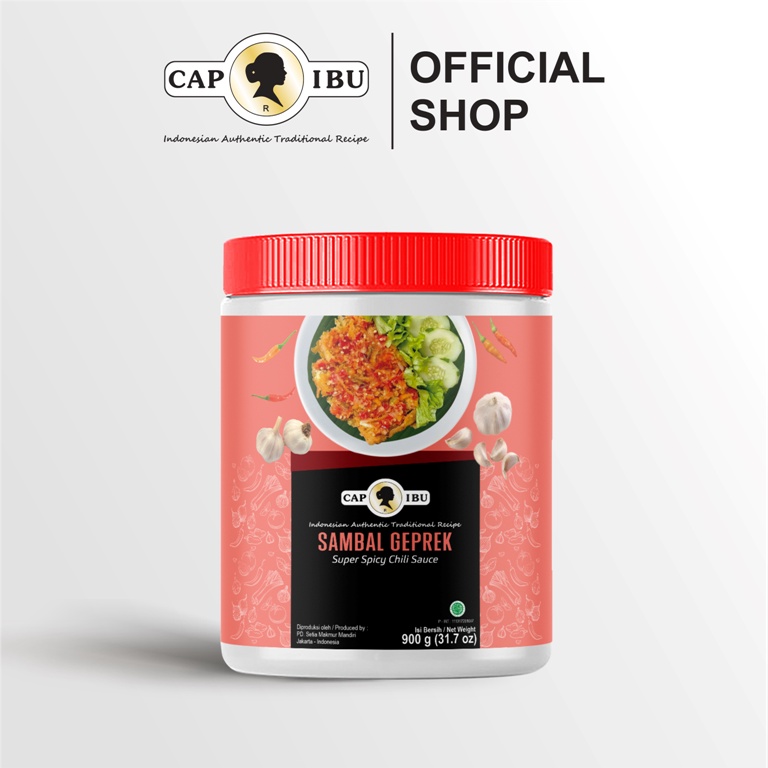 CAP IBU Sambal Geprek Kemasan Pot